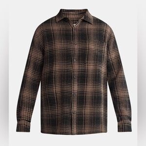 No Boundaries Men's & Big Men's Long Sleeve Textured Shirt
